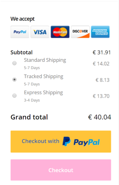 webinterpret localized checkout